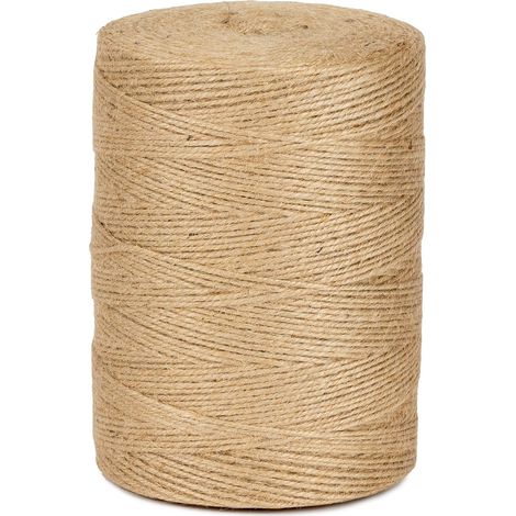 La Cordeline - Spago in iuta naturale, 2 mm, bobina da 800 m, per giardinaggio, bricolage, fai da te, CJN34 (1/5)
