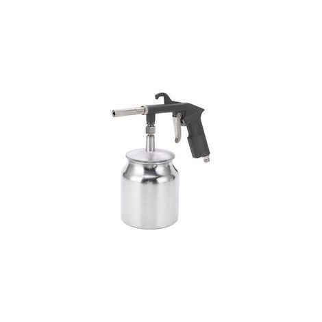 Sableuse à Air Portable, Kit de Pistolet de Sablage à Haute Pression de 10,0 Bars en Alliage D'aluminium Kit de Pistolet de Sablage à Main pour Solvant D' et Matériaux à Base d'eau (1/5)