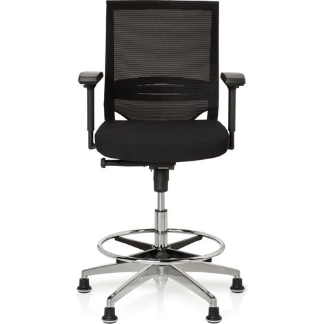 [NEUWERTIG] B-Ware Hjh Office Counterstuhl Arbeitsstuhl Sitzmöbel Netzstoff  Höhenverstellbar (1/2)