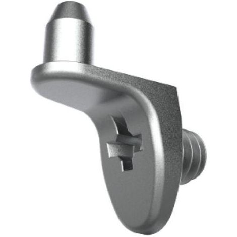 HERRAJES ALK soporte estante rexo piv.r/m niquelado rosca madera d6,2mm (1/3)