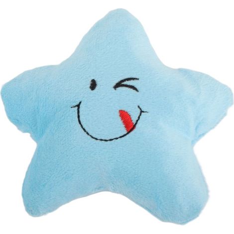 Jouet en peluche pour animaux de compagnie, résistant aux mâchouillages, soulage l'ennui, aide à la poussée des dents, jolie forme d'étoile, jouet à mâcher en peluche pour chiots. (1/5)