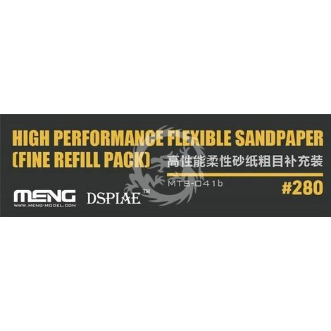 Papier de verre éponge Meng MTS-041b 280 (1/2)