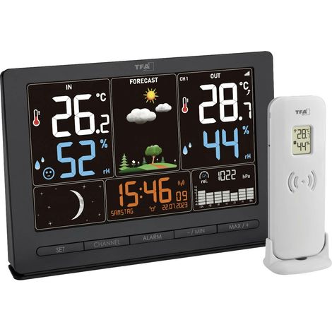 [NEUWERTIG] B-Ware Tfa Dostmann Season 2 Funk Wetterstation Wetterstation Vorhersage 12 24 Stunden