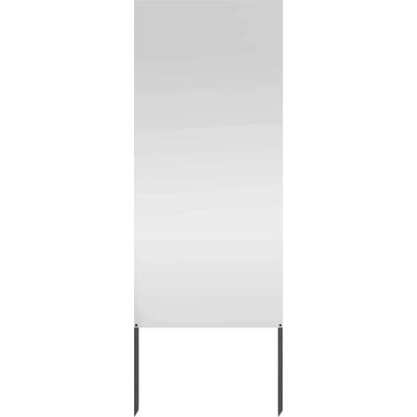 Écran de confidentialité de jardin Fretwork Argent 50 x 140 cm CFW283353 (1/5)