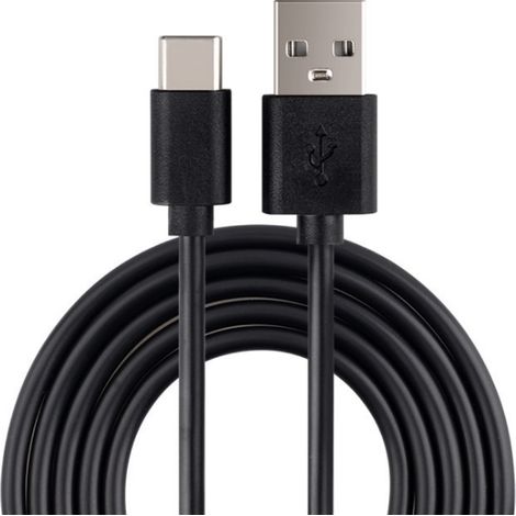 Cable USB-A vers USB-C - 3.1 Gen1 - 5 Gbps - 2 A - 1 m - Pour Transfert de Données et Chargement - Compatible SSD Externes et Smartphones - 1 Pièce