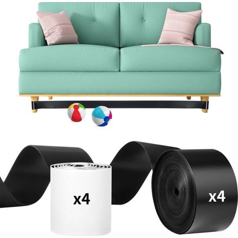 Lot de 4 bloqueurs de jouets à placer sous le canapé, sangles réglable (1/5)