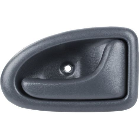 Convient aux poignées de porte intérieures Renault Clio, poignées de porte côté droit, barres grises, côté droit (1/2)