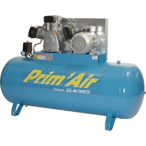 Lacme - Compresseur à courroie 4CV Triphasé 35m3/h 270L - PRIMAIR WM 35/270
