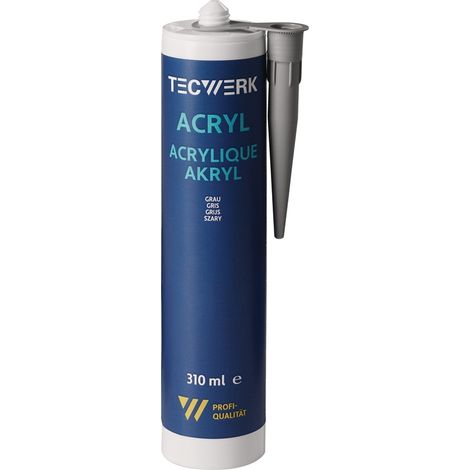 TECWERK Acryl 310ml grau Kartusche TECWERK