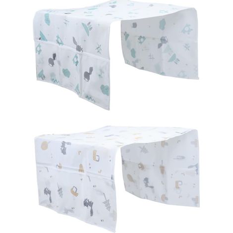 Lot de 2 housses anti-poussière pour lave-linge et réfrigérateur, avec sac de rangement (130×54cm)