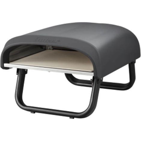 ENDERS BY FAVEX - Four à Pizza Gaz Paco – Pierre Cordonite 33,5 x 33,5 cm – Brûleur Inox Réglable – Thermomètre – Double Paroi Isolée – Pieds Rétractables