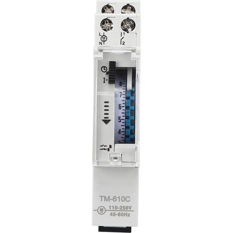 Hochpräziser, intelligenter Timer für Straßenbeleuchtung, 1-polig, 220 V, TM610C (1/5)