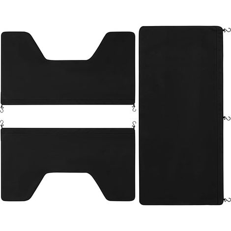 Leather Car Protector Mats for Vehicle Repair 3 Piece Set 1