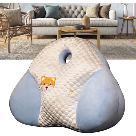 Coussin de dossier de chaise, oreiller lombaire d'été, coussin de soutien lombaire à motif Shiba Inu pour canapé, chambre, bureau, voiture (1/5)