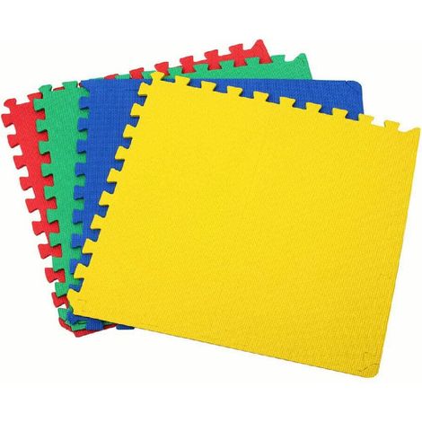 TAPPETO TAPPETINO PUZZLE IN GOMMA BAMBINO BIMBI GIOCO 4 PZ 60 x 90 x 2,2 CM 902