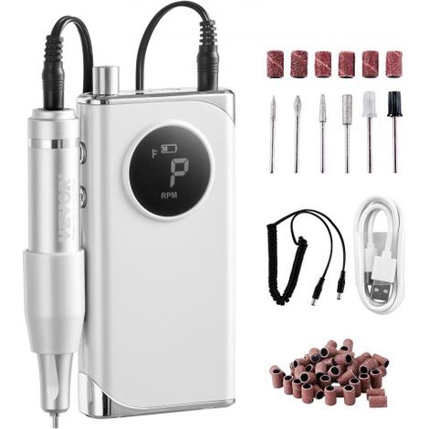 Lime à ongles électrique rechargeable - 40000 tr/min (1/5)