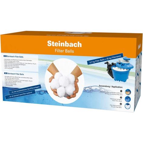 Steinbach Filter Balls für Swimming Pool Sandfilteranlagen (alternativ zu 25 kg Quarzsand) (1/7)