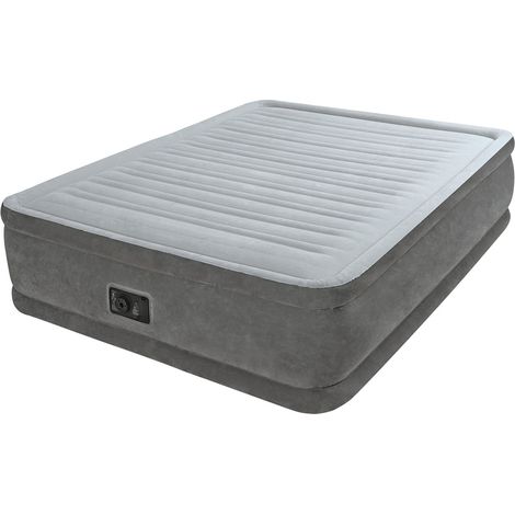 MATERASSO MATRIMONIALE AIRBED CASA 'COMFORT PLUSH' cm 152 x 203 x 46 - INTEX