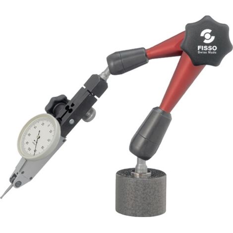 Stativo magnetico STRATO-LINE R. 200mm totale h. Forza di attrazione 310mm 400 N FISSO (1/2)