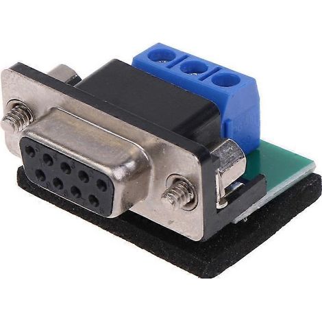 1 connecteur D-SUB 9 broches neuf sans soudure DB9 RS232 vers terminal - Adaptateur A (1/5)