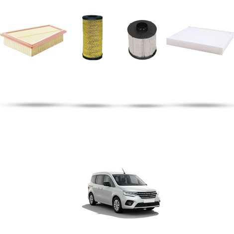 Kit tagliando 4 filtri compatibile con Renault Kangoo III 1.5 Blue dci 85kw Dal 2021 (1/5)