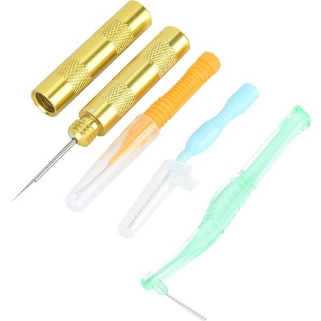 Kit de nettoyage pour aérographe (4 pièces) : 3 brosses de nettoyage, 1 couteau de nettoyage (1/5)