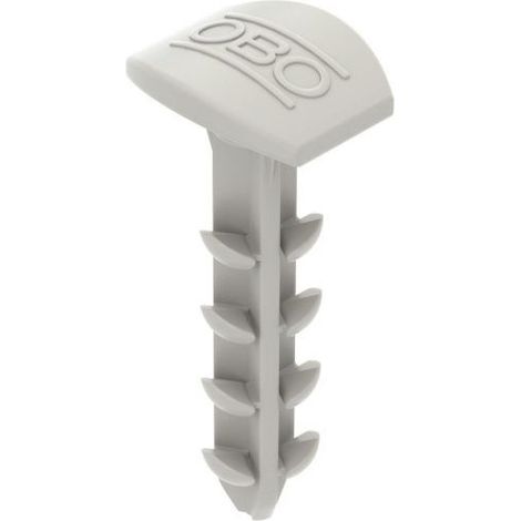 OBO Bettermann Steckdübel zum Eindrücken 34,2x14,2x12,2 Polyamid, 100 Stück, 2351670 (1/4)