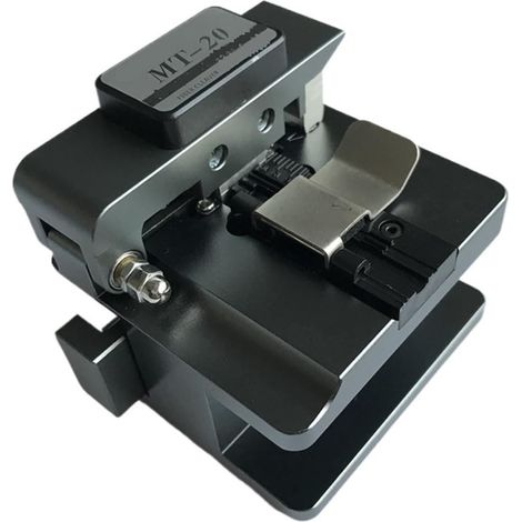 Cliveuse de fibre optique Coupe-fibre automatique MT-20 de haute précision, épisseuse à de fibre optique, mini coupe-câble, couteau de coupe Mt20 (1/5)