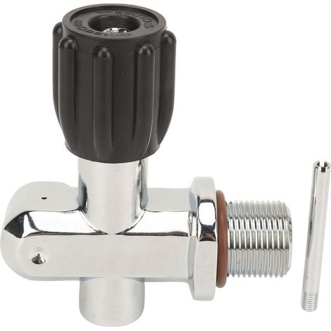 Clé de Valves de Bouteille Haute Pression G3/4 Carbone DIN/Yoke pour Extincteur Plongée - (1/5)