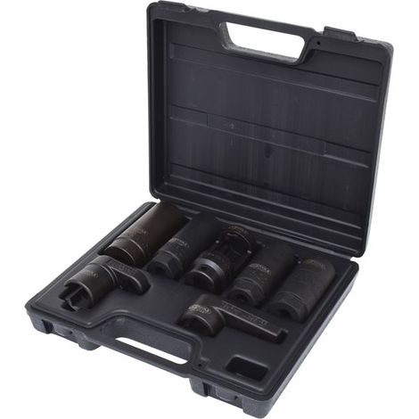KS Tools 3/8+1/2 Sensoren-Stecknuss-Satz, 7-tlg (1/2)
