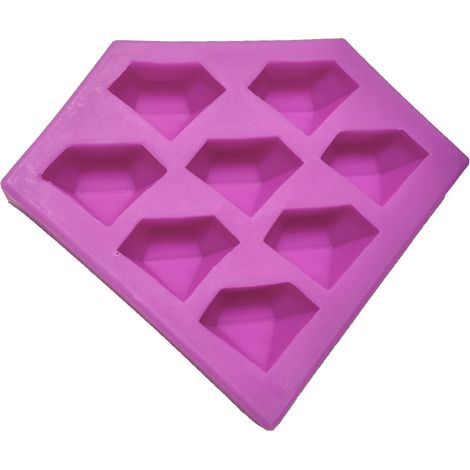 Silikon-Diamantform für Pralinenportionen (1/2)