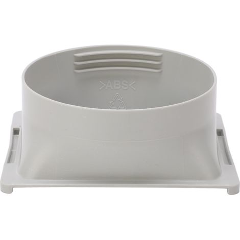 Adaptateur de raccord d'évacuation pour climatiseur portable 5,9 po 6 po, coupleur de tuyau carré à rond (1/5)