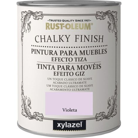 Pintura efecto tiza Chalky Finish para muebles - 750 ml - Violeta