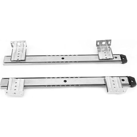 Support de glissières pour clavier Aramox, à billes en acier laminé 14 (1/5)