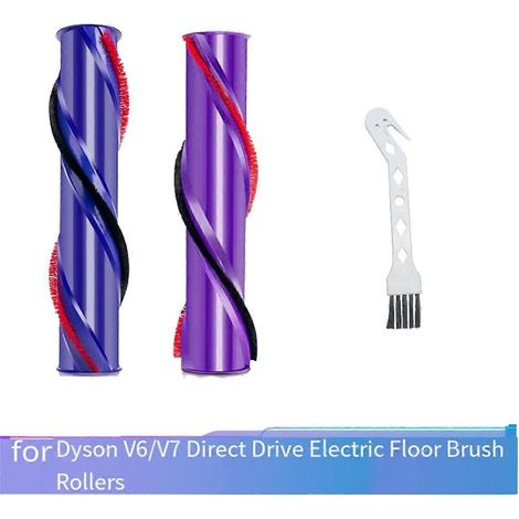 Compatible avec les aspirateurs V6, V7 et V10 : brosse à rouleau, brosse électrique pour sols, accessoire de rechange pour brosse à poils. (1/5)