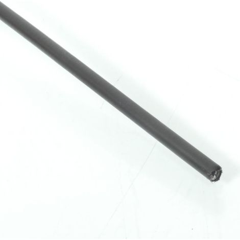 Rouleau 50m de gaine noire Transfil 26/10 std petite pour câble (1/5)