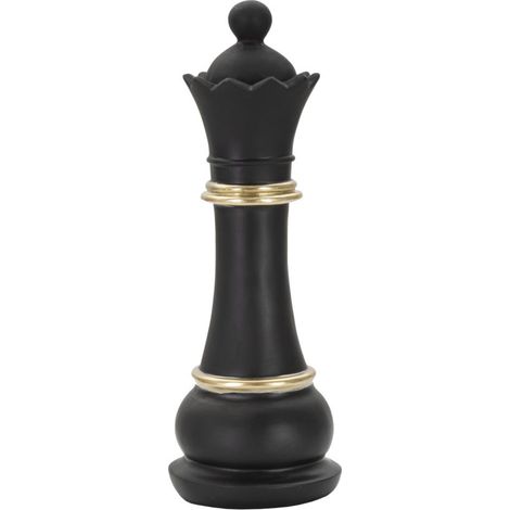 BLACK AND GOLD QUEEN CM Ø 9X25,5 (1/5)
