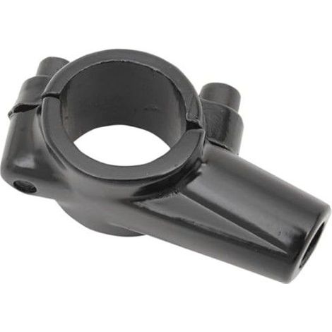 Support de rétroviseur Emgo 2025/02 avec pince pour guidon 22 mm (7/8") noir (trou 10 mm) (1/2)