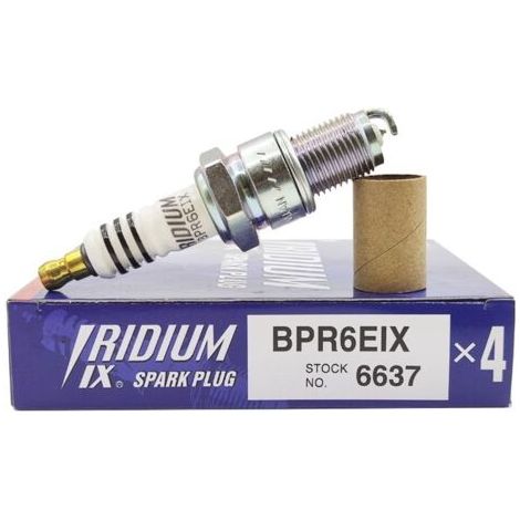 Lot de 4 bougies d'allumage en iridium BPR6EIX 6637 pour Audi Subaru BMW Nissan IW20 BPR6EIX-6637 de haute qualité-1972