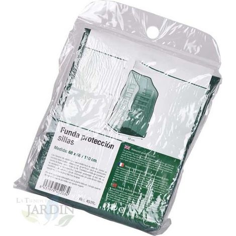 Housse de Protection pour chaises de Jardin empilables de Jardin et Balcon imperméable, 68x68x110 cm