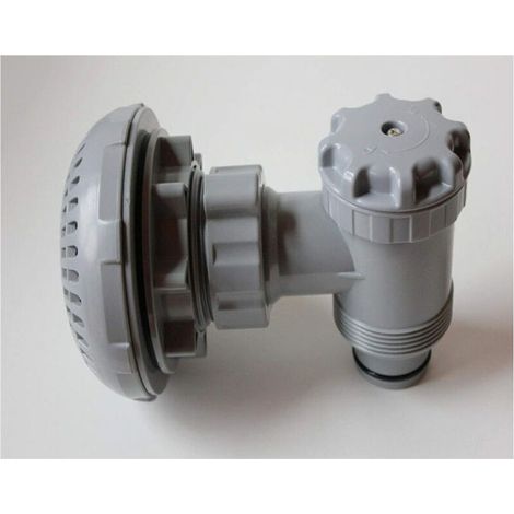 Valve à piston de filtre P6H1317 compatible avec Hnemix, INTEX, Bestway et Coleman : valve de filtre haute efficacité de remplacement complète