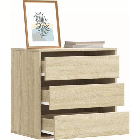 Kommode Sonoma-Eiche 60x41x58 cm Holzwerkstoff