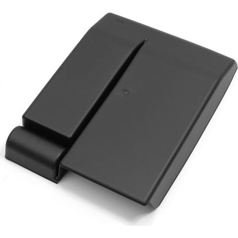 1 color: Black Material: Plastic Car armrest storage box Interior accessory storage box. (1/4)