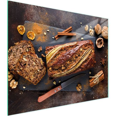 Planche à découper en verre 52x40 pain (1/5)