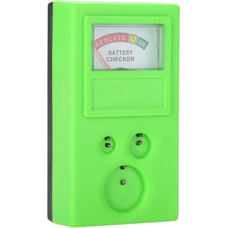 De contrôle de Volt de Puissance de vérificateur de Batterie de Pile Bouton, vérificateur de Batterie de ménage, Outils de réparation de (1/5)