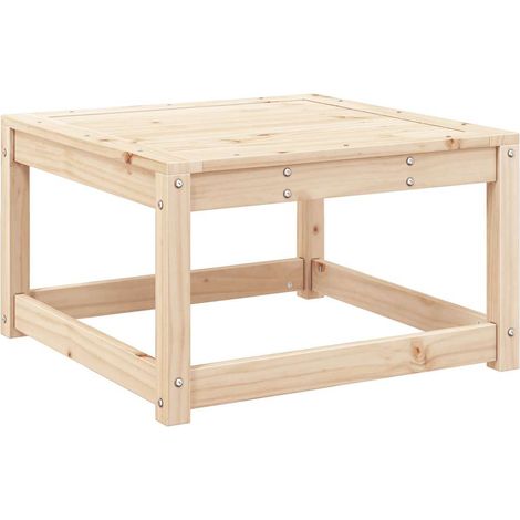 Garden Footstool Solid Wood Pine vidaXL