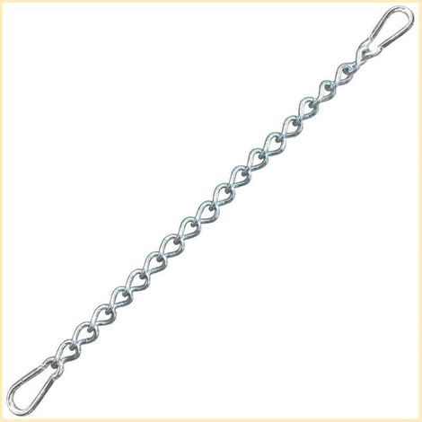 Ulisem Kette mit zwei Karabinern, variable Befestigung für Hängematten bis 230 kg (Kette 66 cm) (1/4)