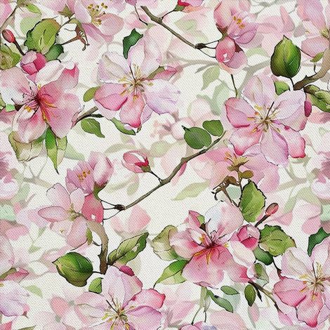 Tela decorativa para exteriores Oxford - Motivo primaveral I DX7122 (1/5)