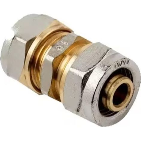 Manchon pour tube de compression multicouche 16 mm, sans machine à sertir, gris (1/5)