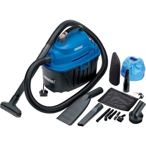 Draper Vacuum Cleaner Wet And Dry 10L Car Workshop Home industrial 1000W 06489 (1/5)